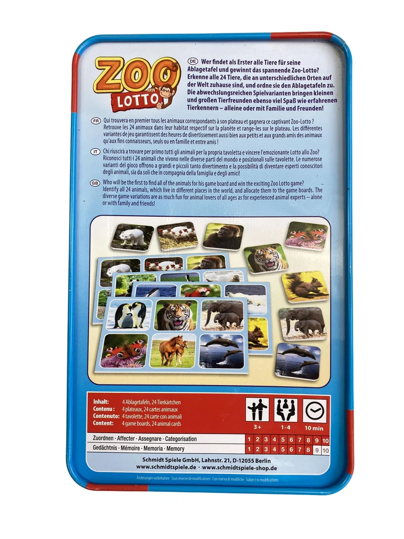 Schmidt Spiele Zoo Lotto
