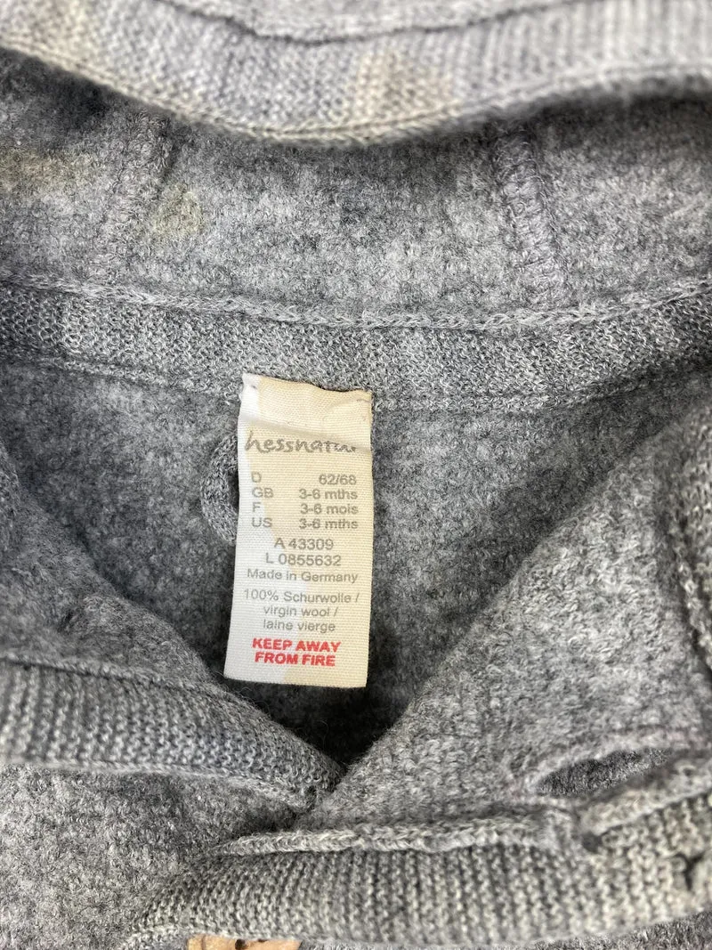 Hessnatur Wollwalkanzug 62 | 03m