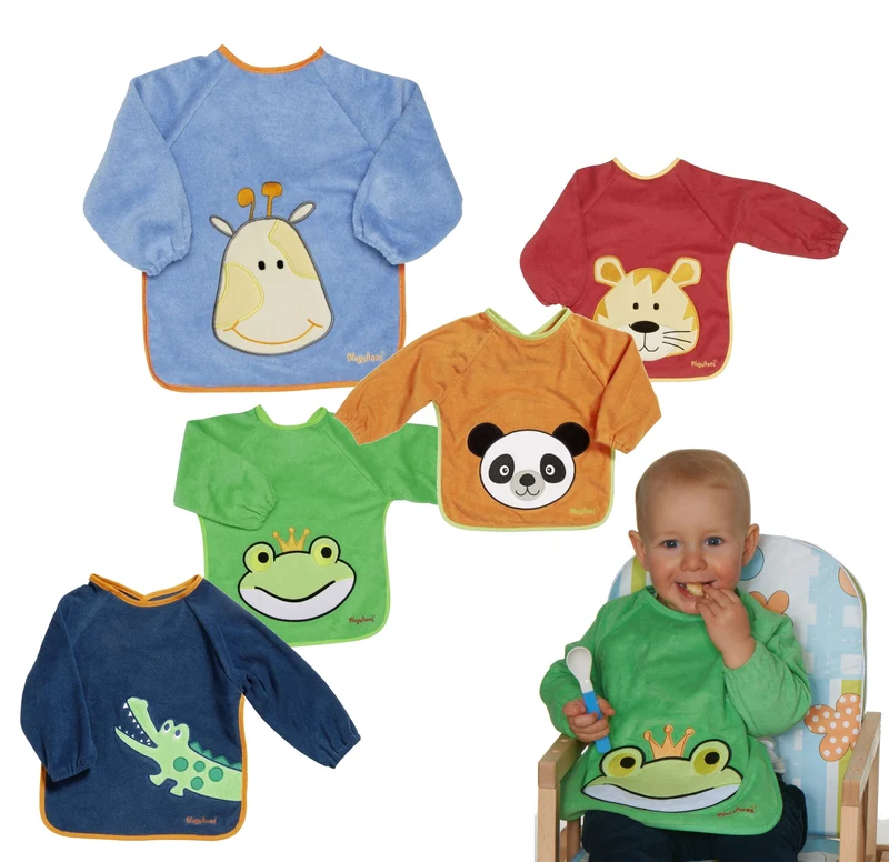 Playshoes Frottee Ärmellätzchen mit wasserundurchlässiger Rückseite