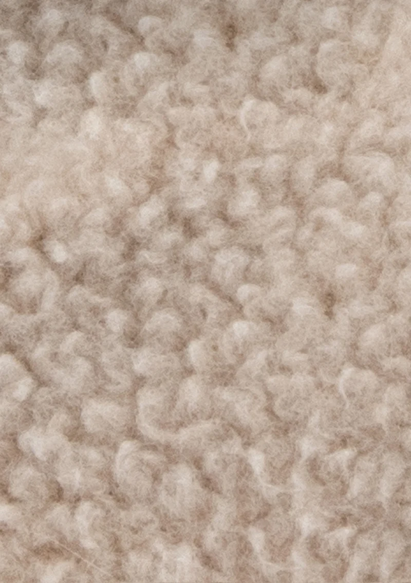 Baby Booties Teddy Beige