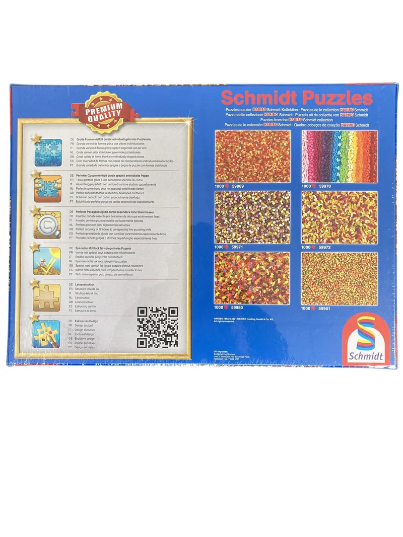 Schmidt Pulle 1.000 Teile Haribo Konfekt