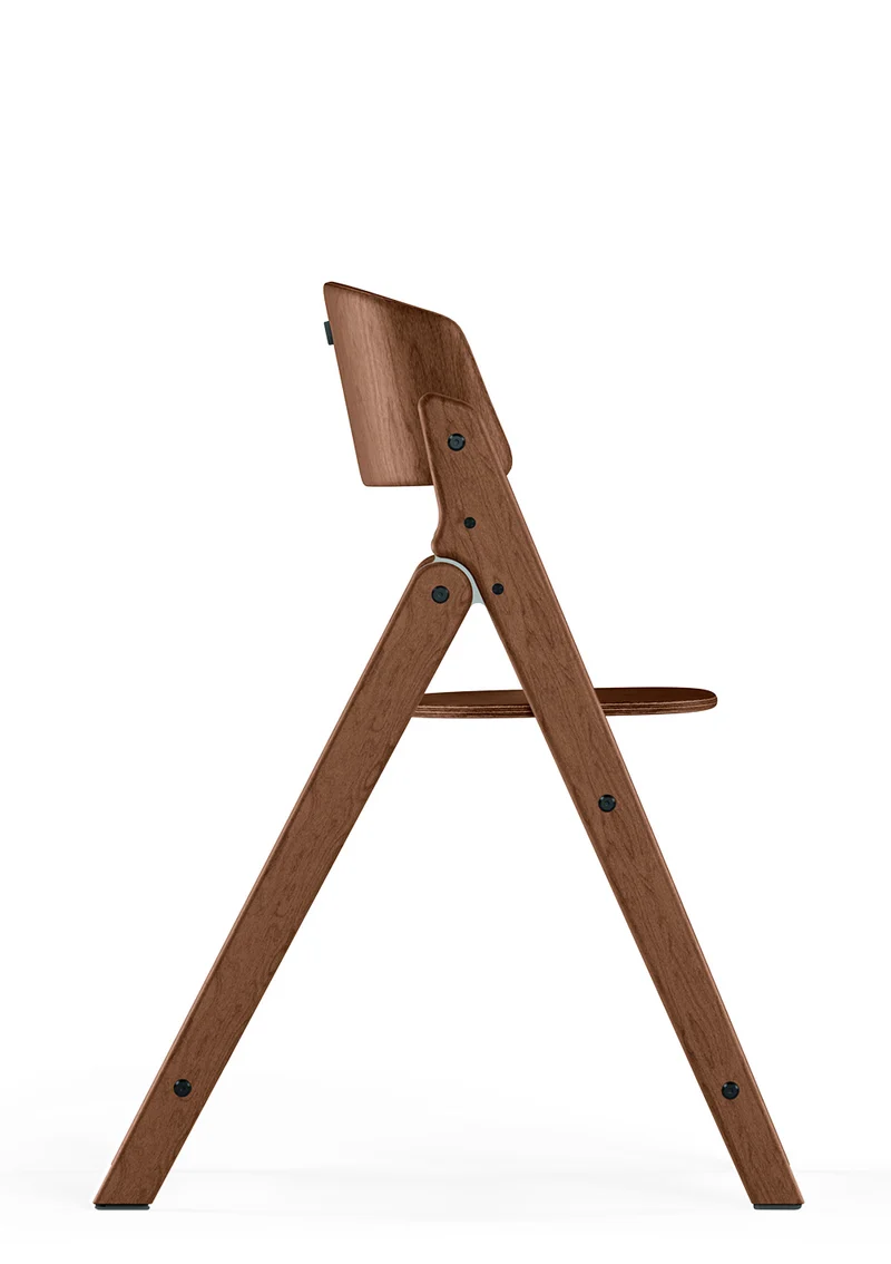 Hochstuhl 'Click & Fold' 3-in-1 Set All Natural Dark