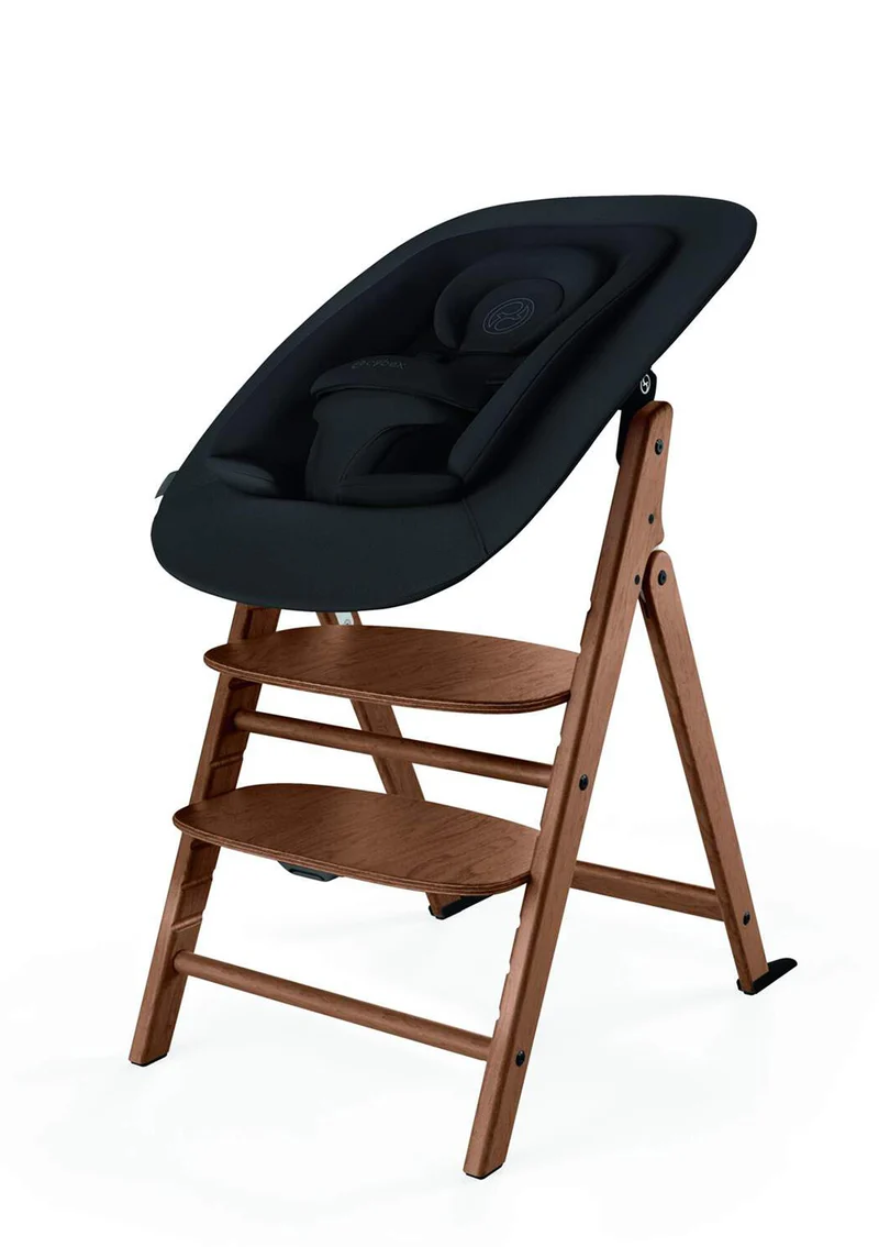Hochstuhl 'Click & Fold' 4-in-1 Set All Natural Dark