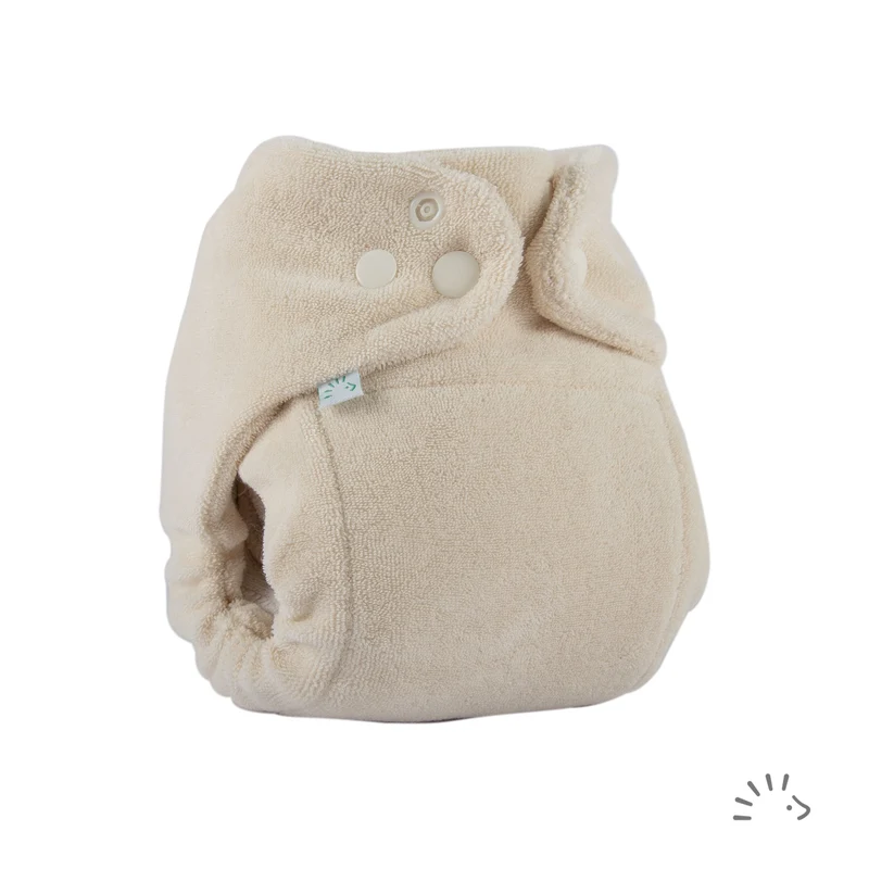 Popolini 10 Windelhosen MaxiSnap Soft Natur