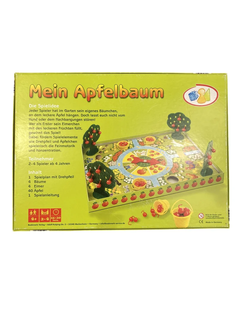 Bookmark Verlag Brettspiel Mein Apfelbaum