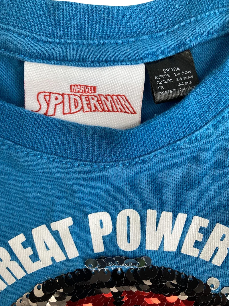 Marvel kids Langarmshirt 98 | 3yrs
