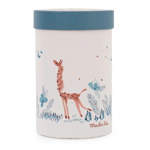 Moulin Roty Kuscheltier Sous mon Baobab Giraffe Bibiscus