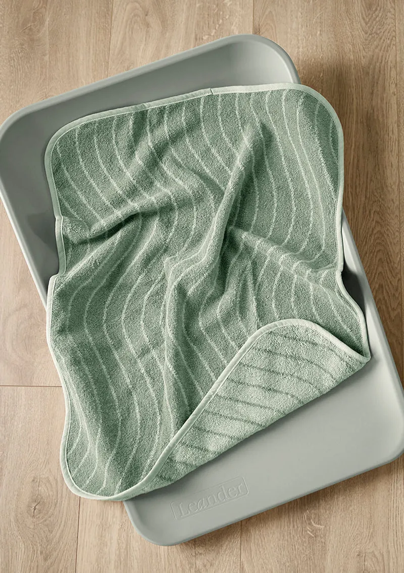 Topper Wickelauflage Organic 'Woodland' Sage Green