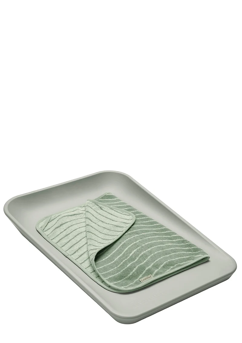 Topper Wickelauflage Organic 'Woodland' Sage Green