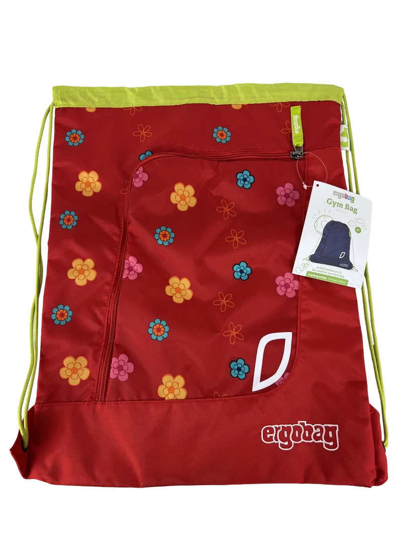 Ergobag Turnbeutel / Sportbeutel mit Blümchen – Neu & Kollektionsmuster | Über 50 % günstiger bei Tildi