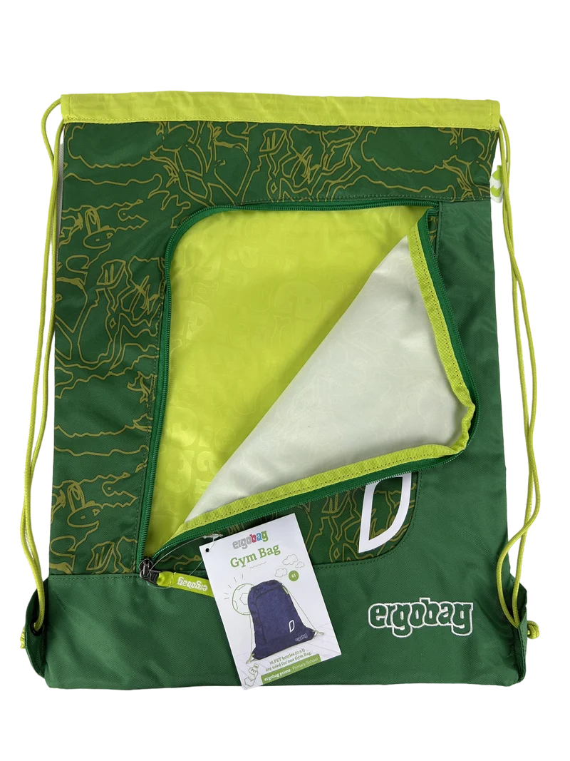 Ergobag Turnbeutel / Sportbeutel Grün – Auslaufmodell zum Bestpreis