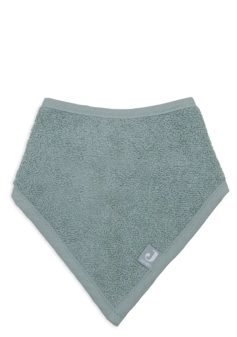 2er-Set Frottee Bandana Lätzchen Sea Green