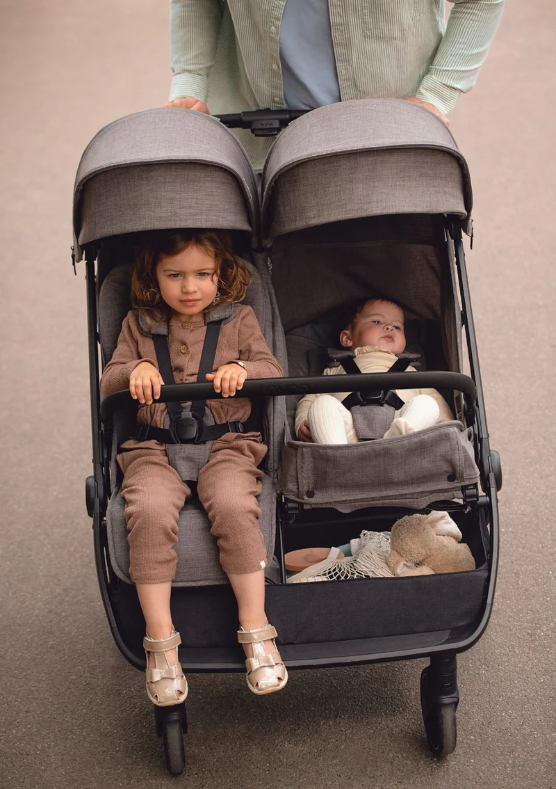 Geschwisterbuggy 'TRVL dubl' Thunder