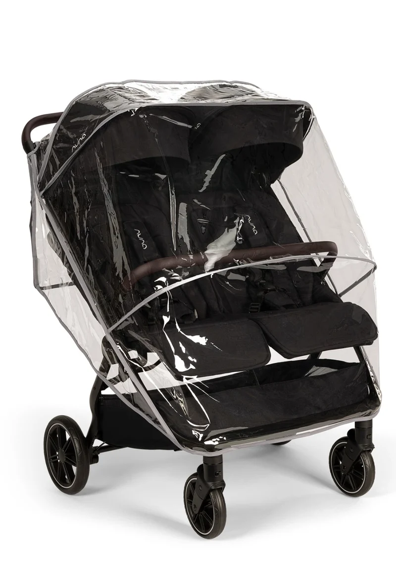 Geschwisterbuggy 'TRVL dubl' Caviar