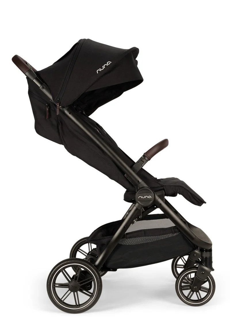 Geschwisterbuggy 'TRVL dubl' Caviar