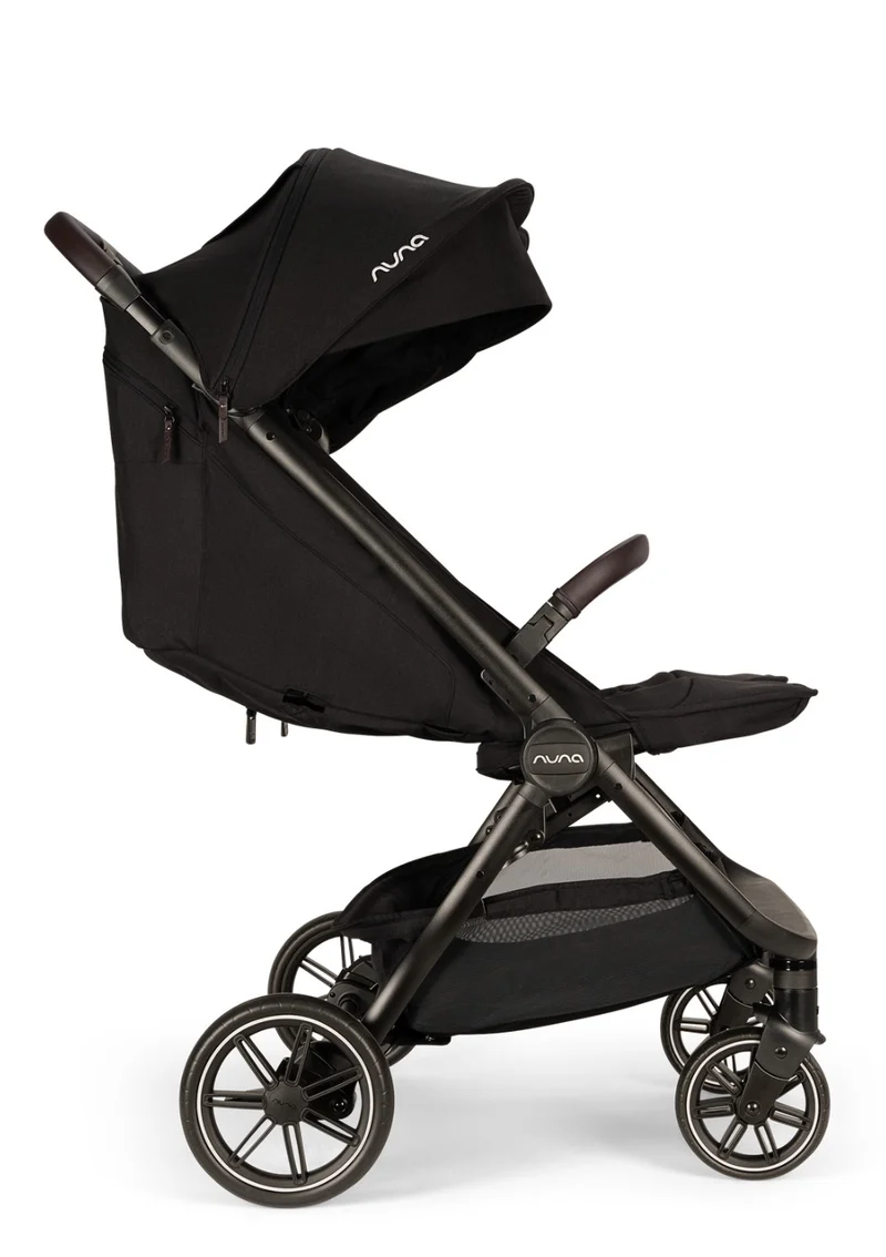 Geschwisterbuggy 'TRVL dubl' Caviar