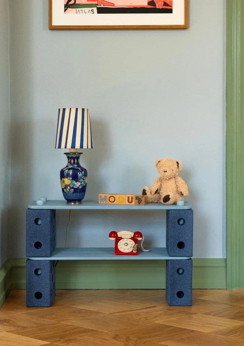 Balance Track-Set 17-teilig Deep Blue/ Sky Blue
