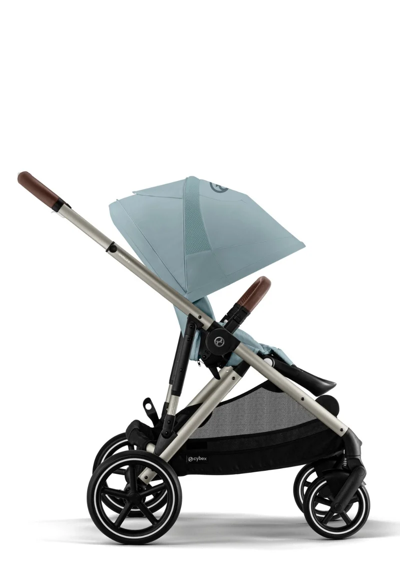 Kinderwagen 'Gazelle S' Taupe / Stormy Blue