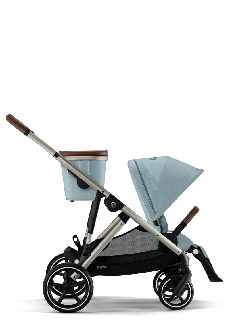 Kinderwagen 'Gazelle S' Taupe / Stormy Blue