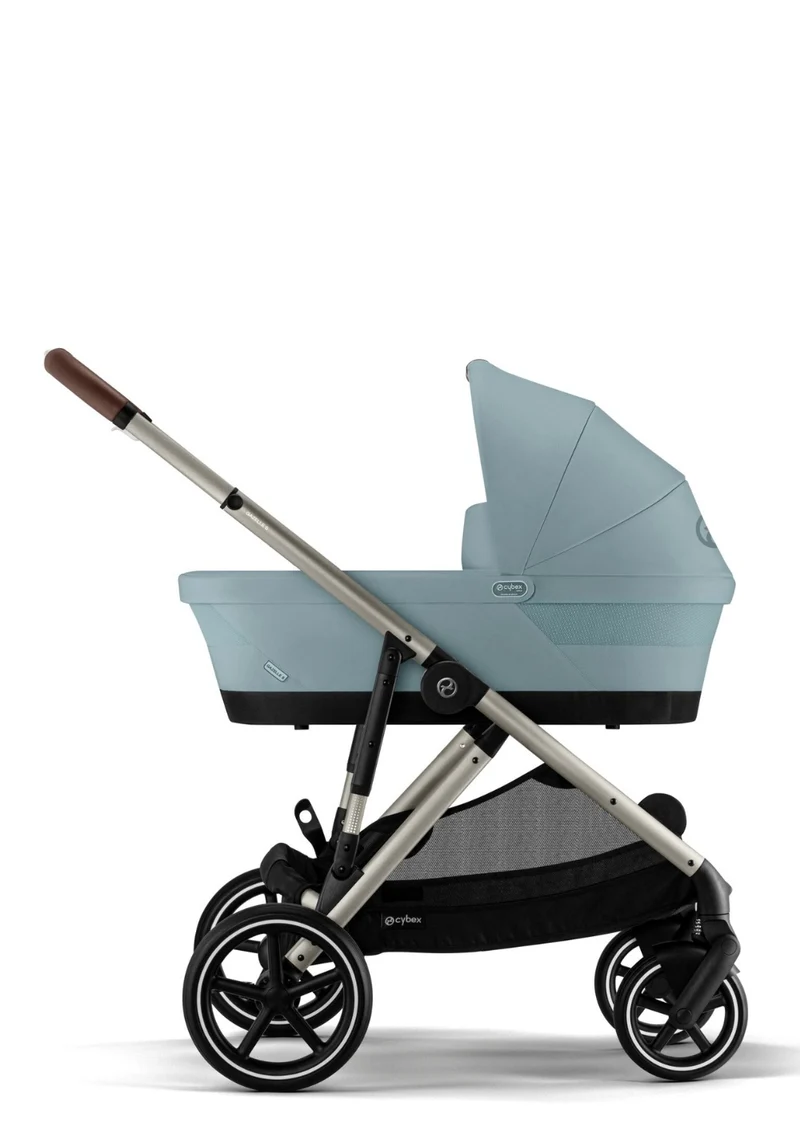Kinderwagen 'Gazelle S' Taupe / Stormy Blue