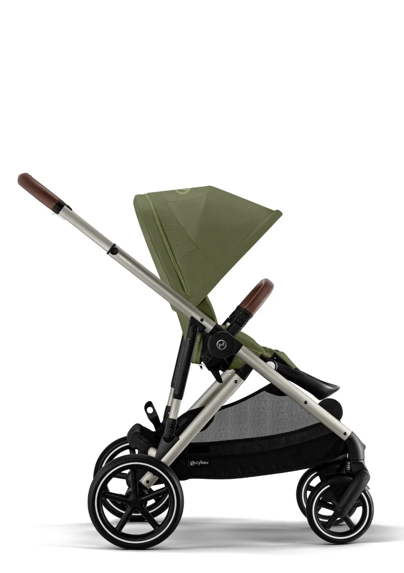 Kinderwagen 'Gazelle S' Moss Green / Taupe Frame