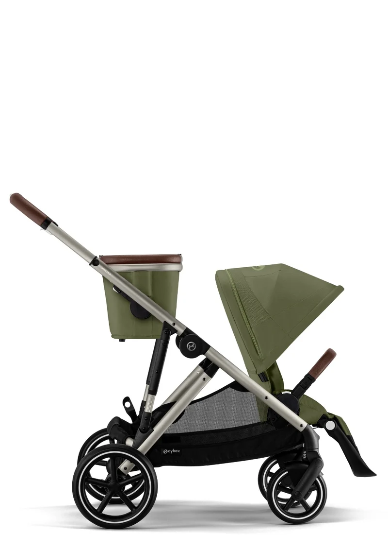 Kinderwagen 'Gazelle S' Moss Green / Taupe Frame