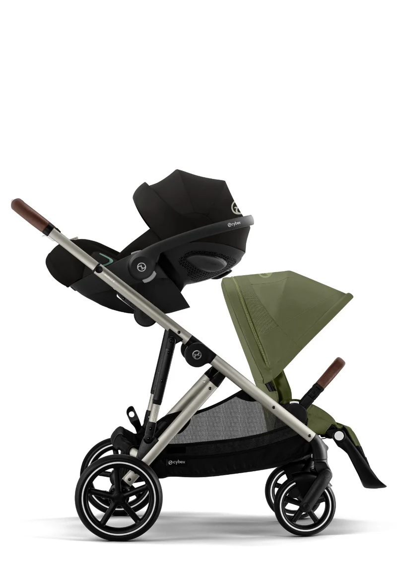Kinderwagen 'Gazelle S' Moss Green / Taupe Frame