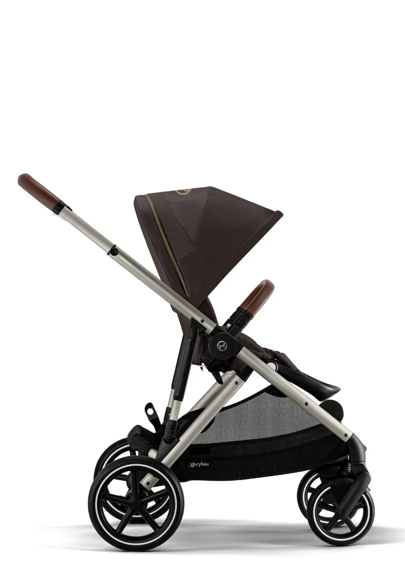 Kinderwagen 'Gazelle S' Chocolate Brown / Taupe Frame