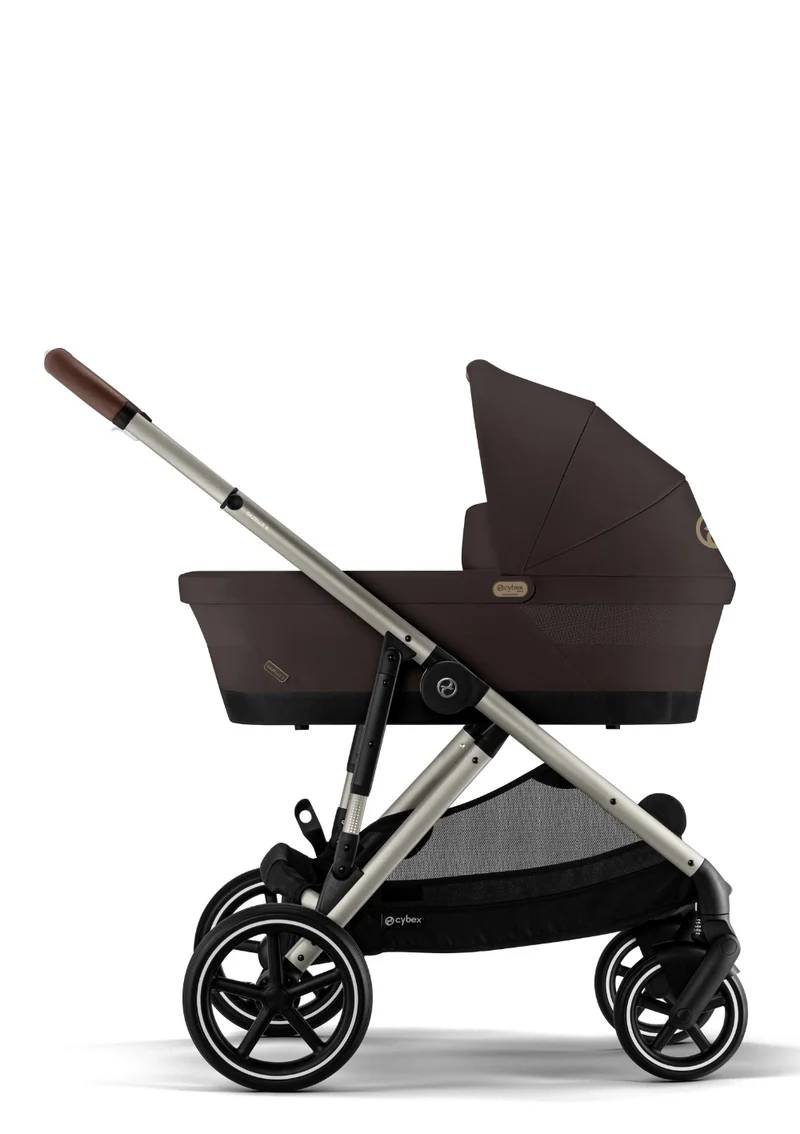 Kinderwagen 'Gazelle S' Chocolate Brown / Taupe Frame