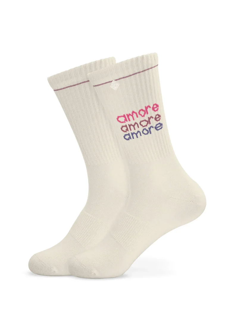 Tennissocken "Amore Amore" von J. Clay für Frauen und Männer