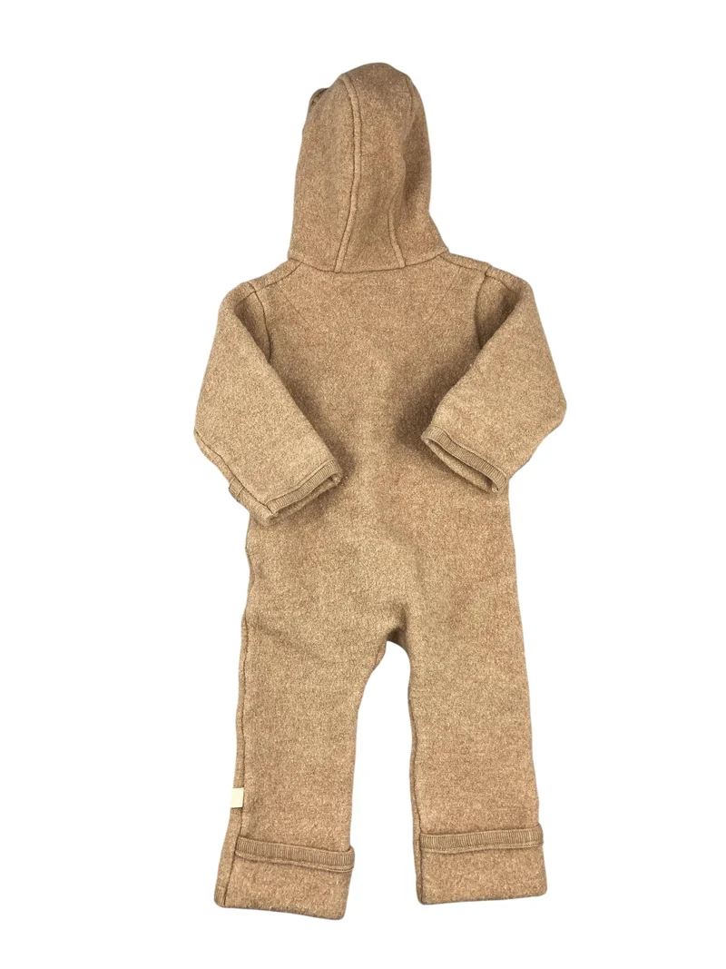 Disana Baby Wollwalkoverall mit Kapuze 100% Wolle 74/80