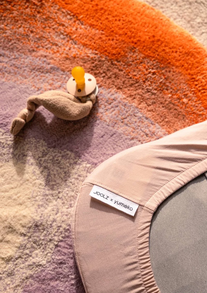 Spannbettlaken für Kinderwagenmatratze Dusty Rose