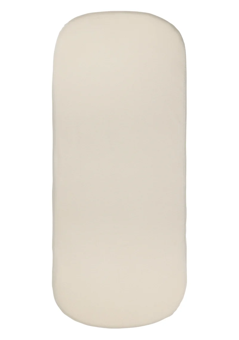 Spannbettlaken für Kinderwagenmatratze Milky Beige