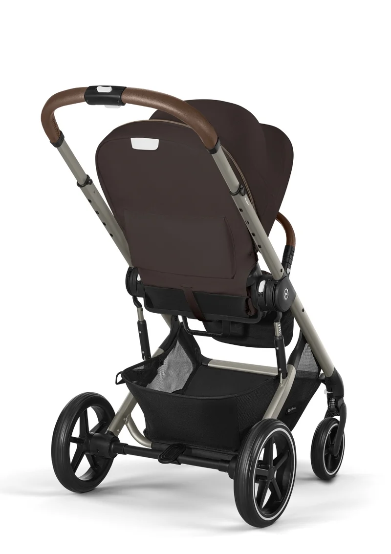 Kinderwagen 'Balios S LUX' Taupe / Chocolate Brown