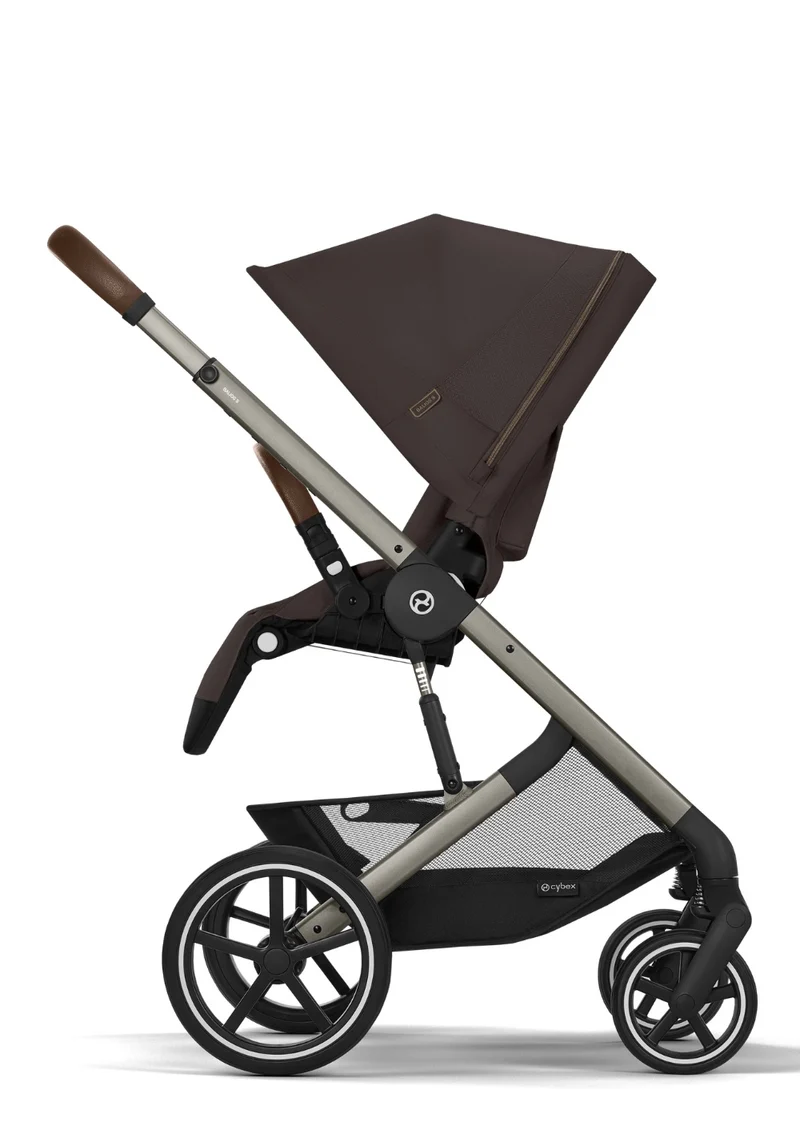 Kinderwagen 'Balios S LUX' Taupe / Chocolate Brown