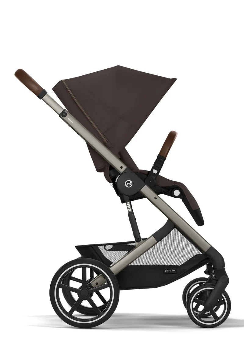 Kinderwagen 'Balios S LUX' Taupe / Chocolate Brown
