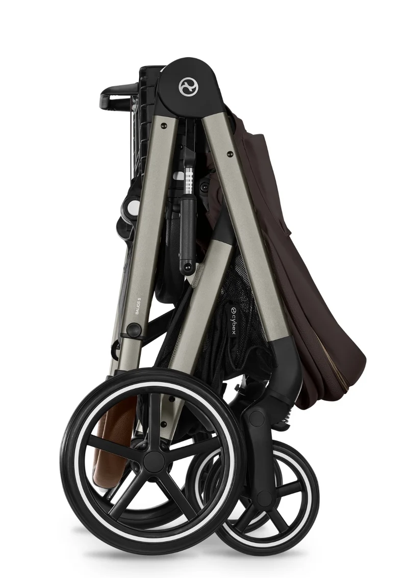 Kinderwagen 'Balios S LUX' Taupe / Chocolate Brown