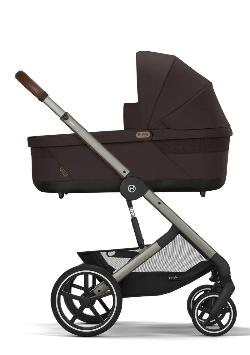 Kinderwagen 'Balios S LUX' Taupe / Chocolate Brown