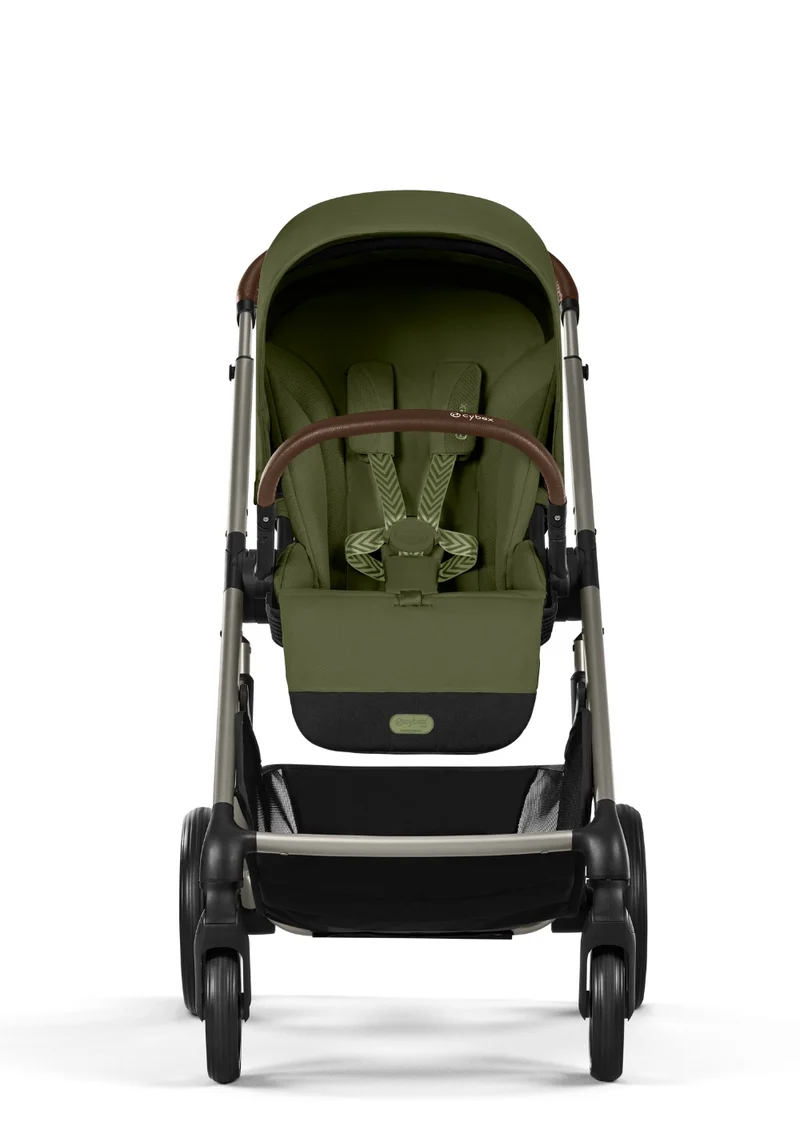 Kinderwagen 'Balios S LUX' Taupe / Moss Green