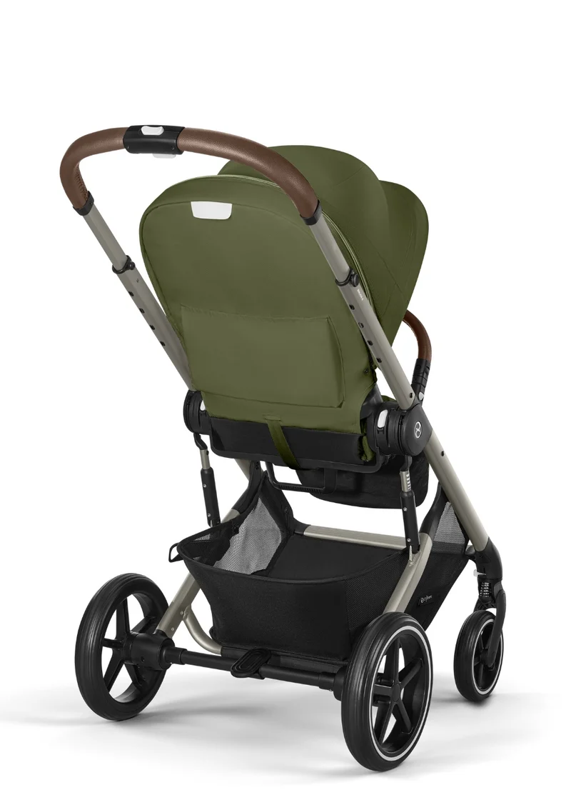 Kinderwagen 'Balios S LUX' Taupe / Moss Green