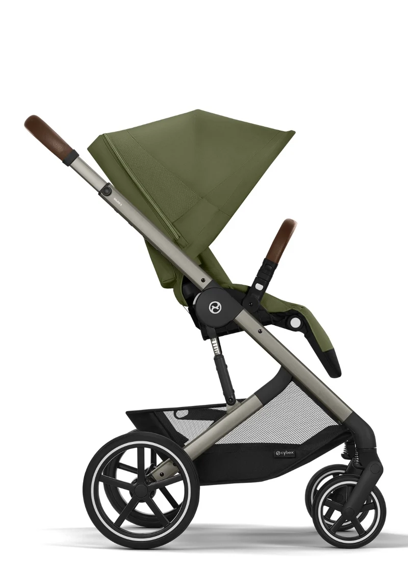 Kinderwagen 'Balios S LUX' Taupe / Moss Green