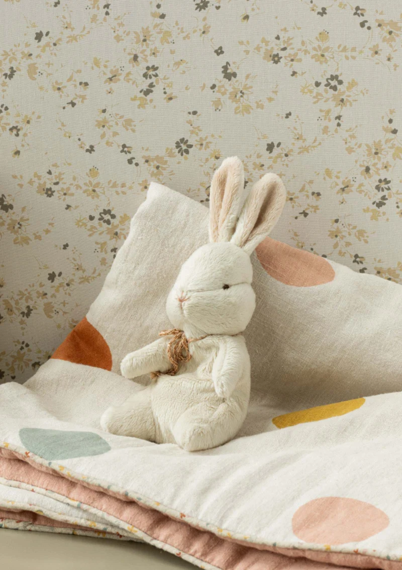 Stofftier 'Mein erster Hase' off-white