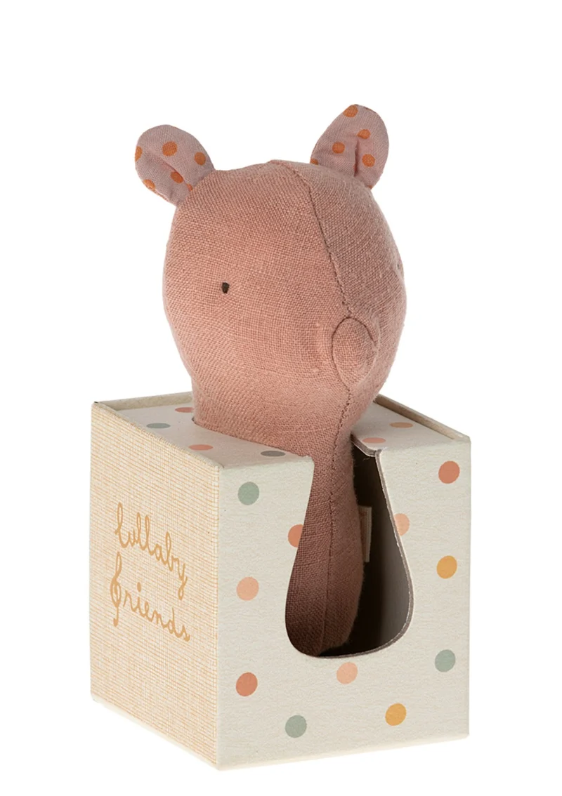 Rassel 'Lullaby Friends' Schwein rosa