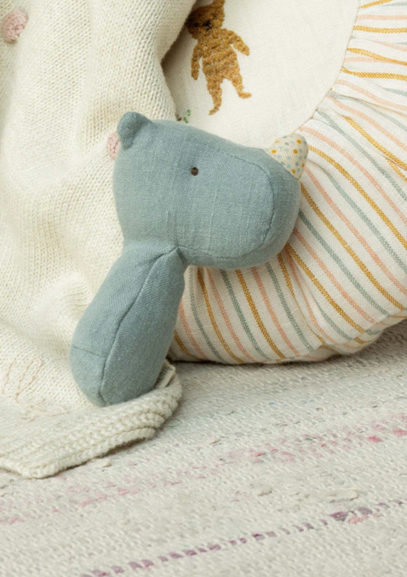 Rassel 'Lullaby Friends' Nashorn dusty blue
