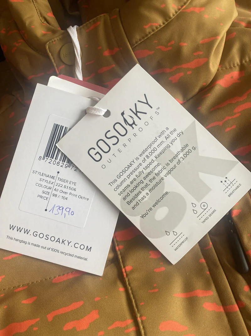 Gosoaky Tiger eye Winterjacke/Wintermantel 98/104