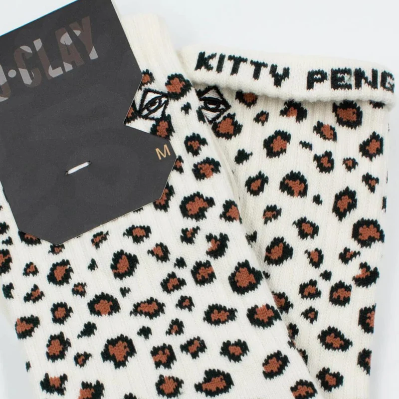 Leopard - Tennissocken von J. Clay für Frauen und Männer