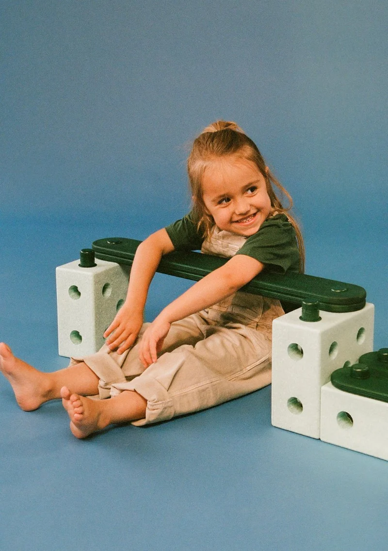 Balance Track-Set 17-teilig Ocean Mint / Forest Green