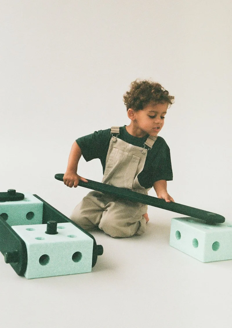 Balance Track-Set 17-teilig Ocean Mint / Forest Green