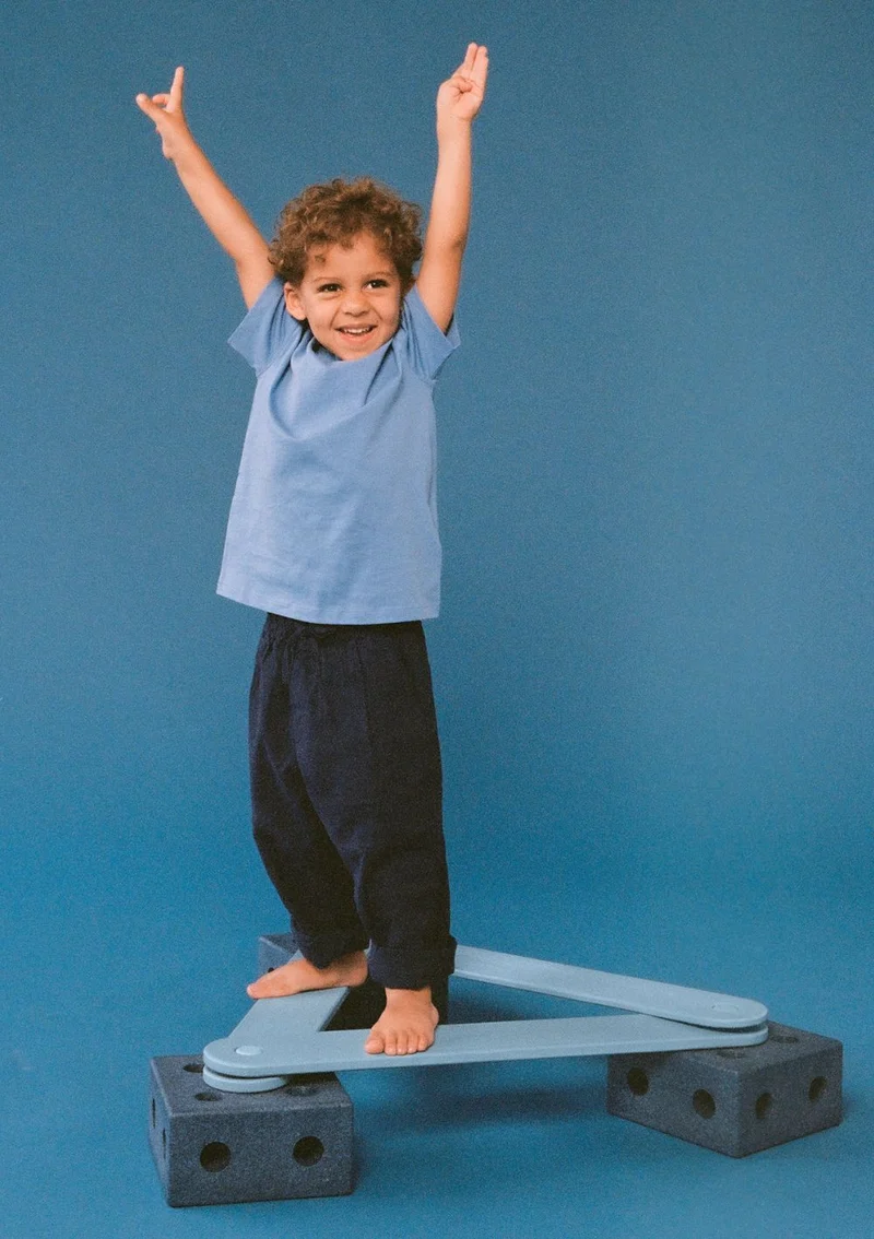 Balance Track-Set 17-teilig Deep Blue/ Sky Blue