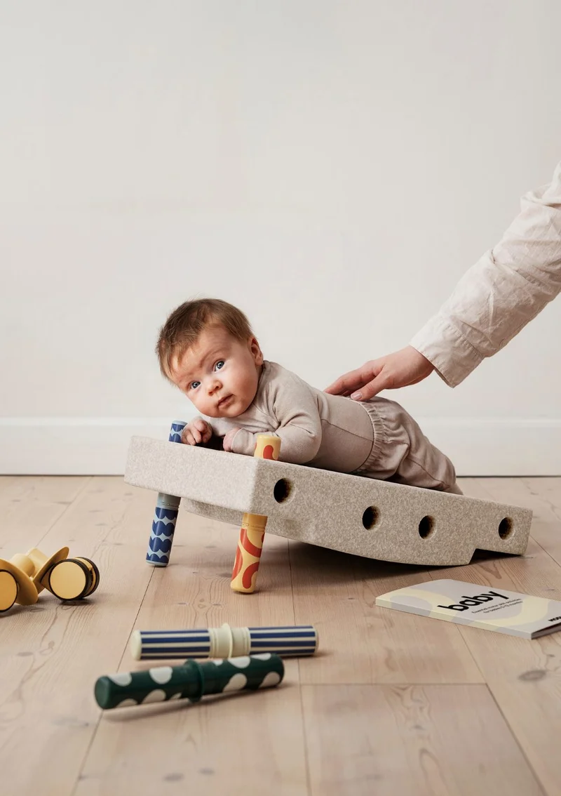 Baby Activity Set 10-teilig Sand Grey / Honey Yellow